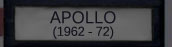 APOLLO (1962-72)