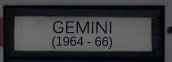 GEMINI (1964-66)