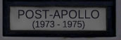 POST-APOLLO (1973-75)