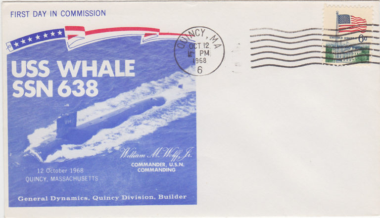 USS Whale Day of Commission (later travelled to North Pole)