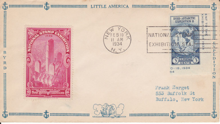 American Bank Note cinderella stamp/cachet with beautiful border