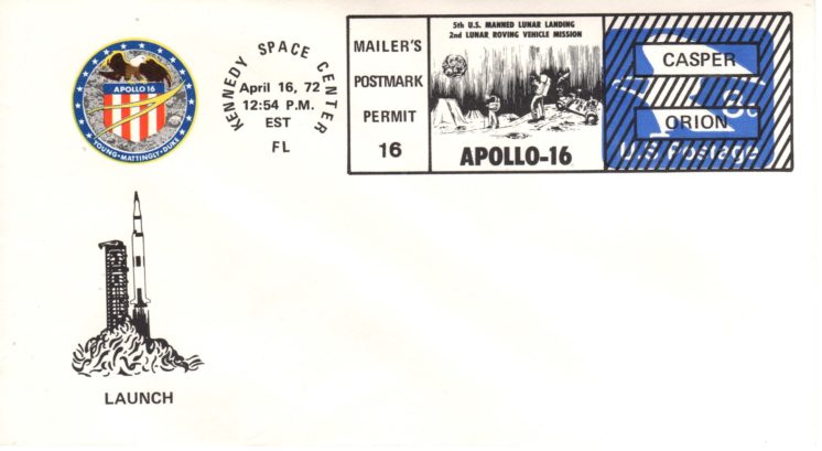 Mailer's permit for AP-16 launch