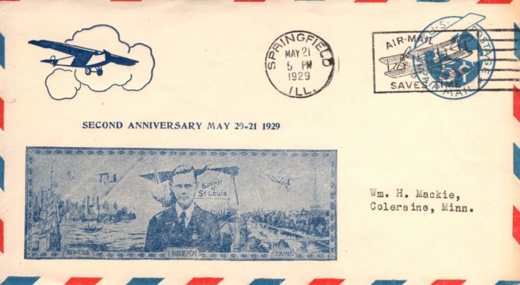 2nd Anniversary postmarked Springfield