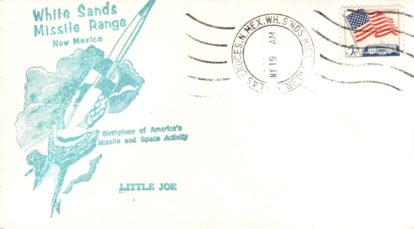 Apollo Little Joe Pad Abort with SCARCE roller cancel