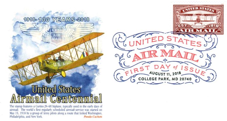 100th anniversary of air mail