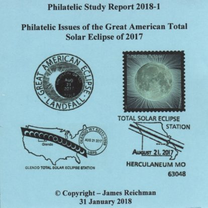 Philatelic Issues of the Great American Total Solar Ecliipse of 2017 (CD-ROM ONLY)