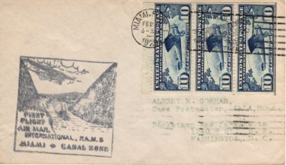 Gorham FAM-5 (L-43) paid with C-10a pane