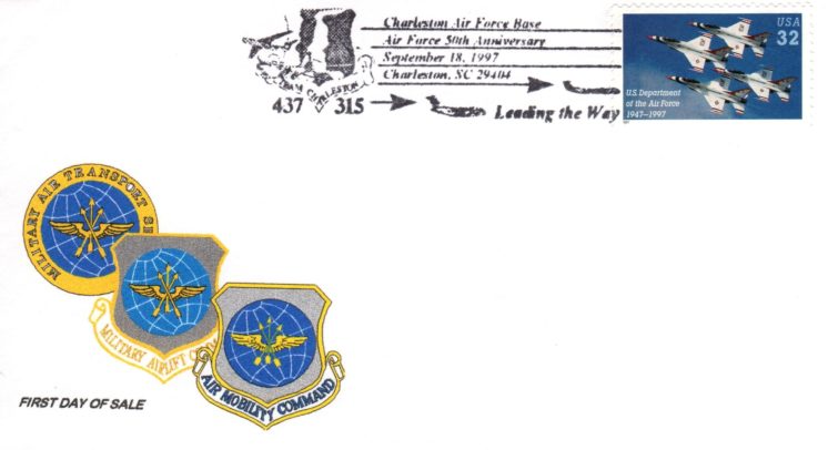 50th AF anniversary at CAFB, SC