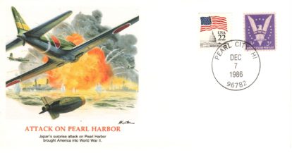 Pearl Harbor anniversary cover
