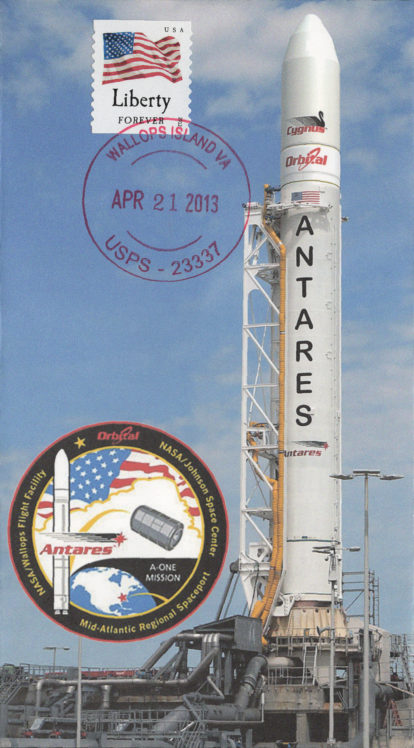 Antares Cygnus First Launch Wallops Apr 21 2013