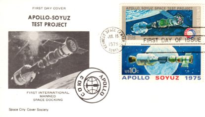 Space City Cover Society ASTP FDC