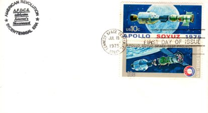 American First Day Cover Socety ASTP FDC