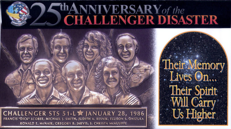 Challenger 25th Anniversary KSC FL Jan 28 2011