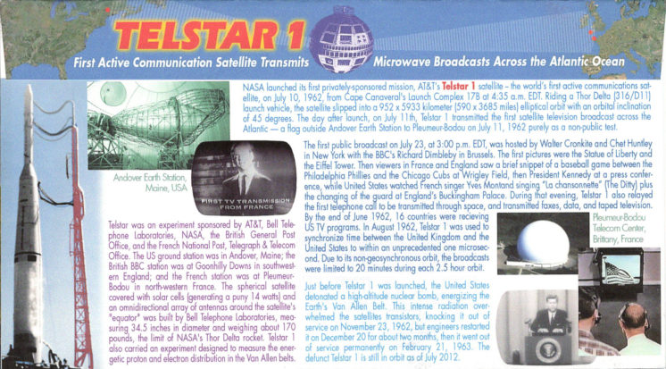 Telstar 50th Anniversary CC FL Jul 10 2012