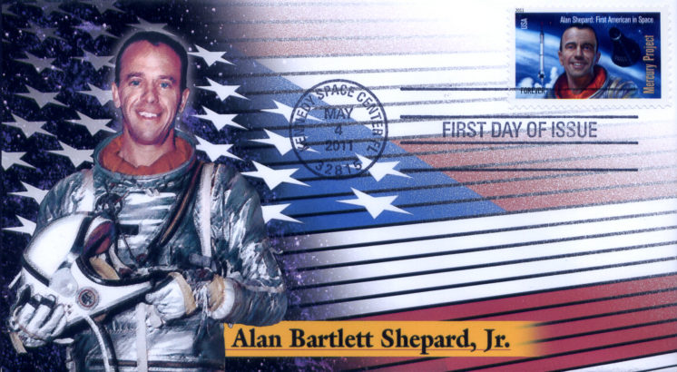 Shepard FDC Stamp FDC KSC FL May 4 2011