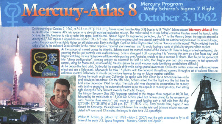 MA-8 50th Anniversary CC FL Oct 3 2012