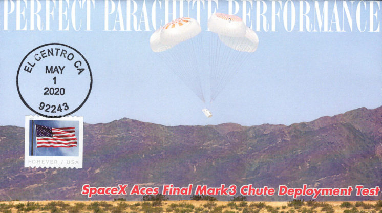 SpaceX Final Crew Dragon Parachute Test