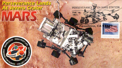 Perseverance Lands on Mars Pasadena CA Feb 18, 2021