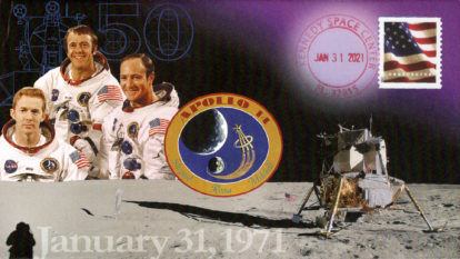 Apollo 14 50th Anniversary KSC FL Jan 31, 2021