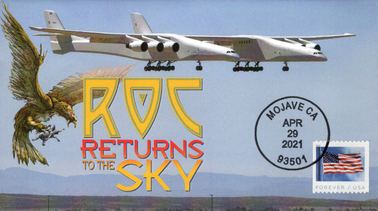 Largest Plane “Roc” Second Test Flight Mojave, CA Apr 29 2021