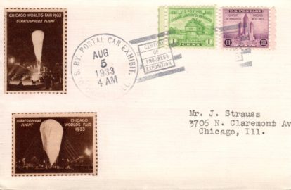 Century of Progress photo stamps (B)