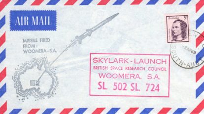 Skylark Launch at Woomera