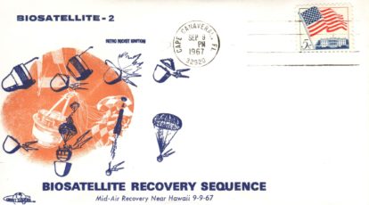 Biosatellite - 2 Orbit Cachet Recovery Sequence