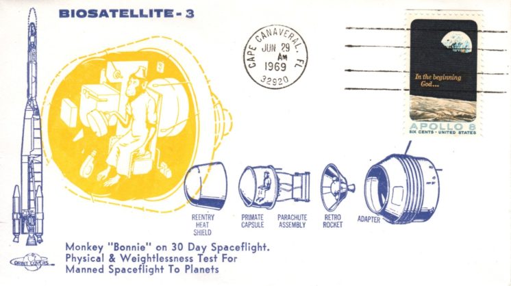 Biosatellite - 3 Orbit Cachet