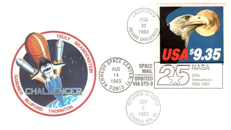 STS-8 FLOWN Challenger