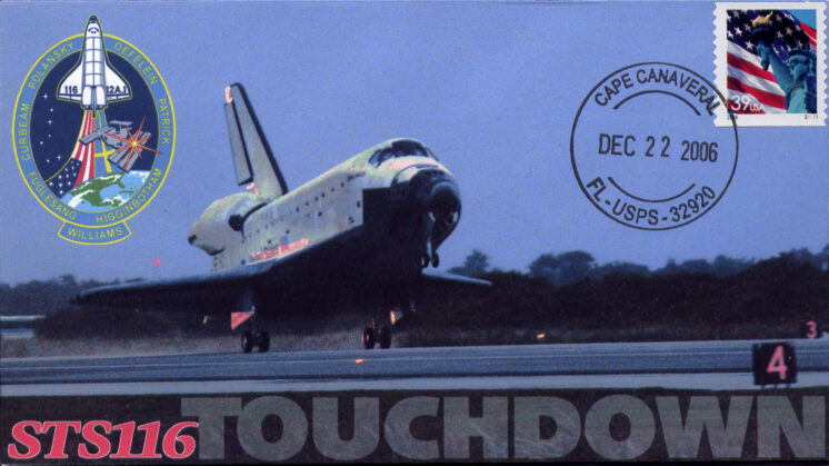 STS-116 Touchdown Houston TX Dec 22, 2006