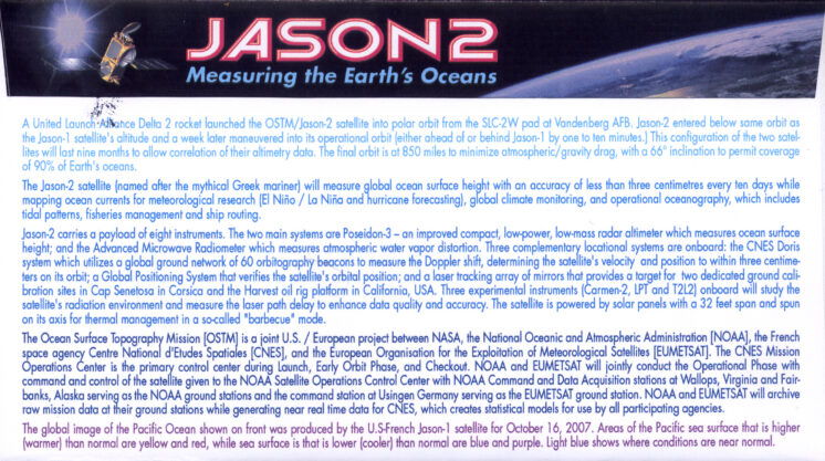 JASON2 VAFB CA Jun 20, 2008