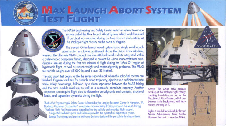 Max Launch Abort System WI VA Jul 8, 2009