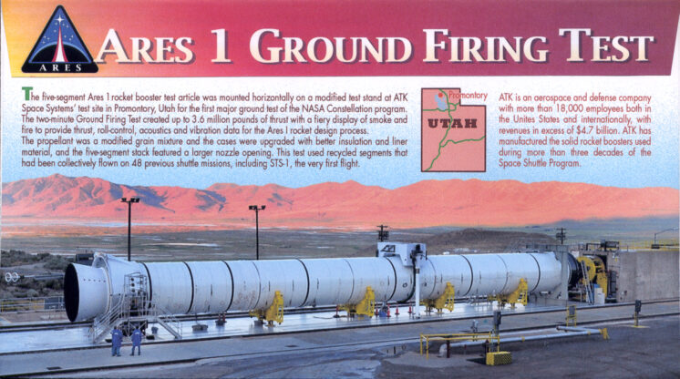 Ares 1 Ground Firing Test Magna UT Aug 25, 2009