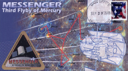 Messenger Flyby of Mercury Laurel MD Sep 29, 2009