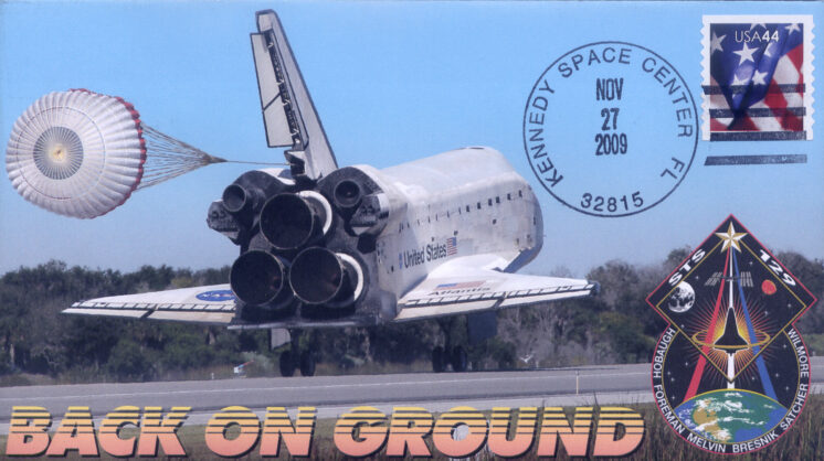 STS-129 Back on Ground KSC FL Nov 27, 2009