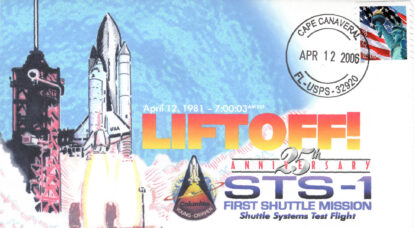 25th Ann Liftoff STS-1 CC FL Apr 12, 2006