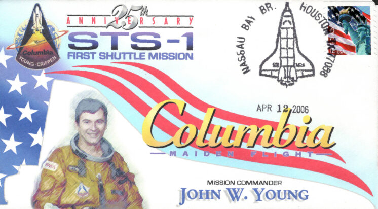 John W. Young STS-1 Houston TX Apr 12, 2006