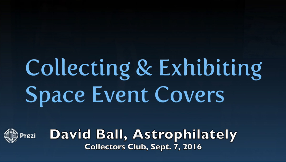 Astrophilately at Collector's Club