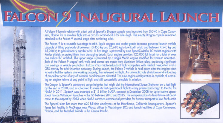 Falcon 9 Inaugural Launch CC FL Jun 4, 2010