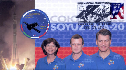 Soyuz TMA-20 Houston TX Dec 17, 2010