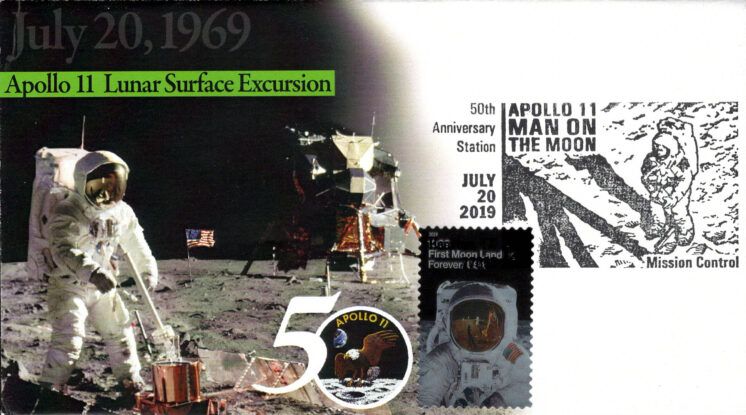 AP-11 Lunar Surface Excursion Houston TX Jul 20, 2019