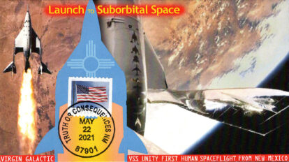 VSS Unity Launch to Suborbital Space Truth or Consequences NM May 22, 2021