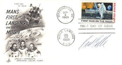 First Man on the Moon with Paul Calle AUTO