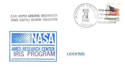 Shuttle reentry simulation Kuiper Observatory