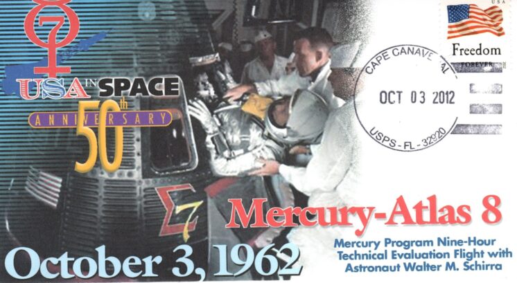 50th Ann Mercury-Atlas 8