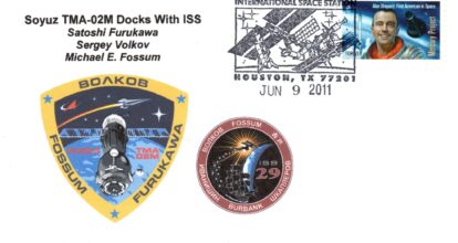 Soyuz TMA-02M docks Jun 9, 2011