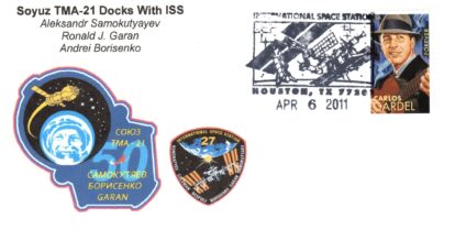 Soyuz TMA-02M docks Apr 6, 2011