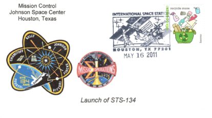 Launch of STS-134 Hou TX