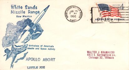 A-004 Little Joe qualification Apollo abort