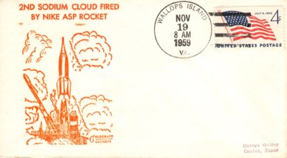 Goldy 2nd Sodium Cloud Nov 19 1959